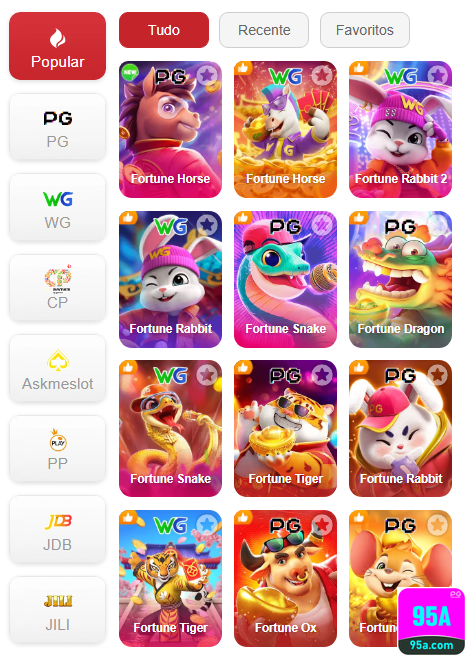 Experiência de Jogos 95a.com